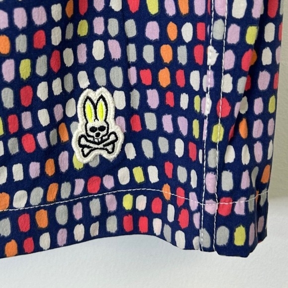 Psycho Bunny Swim Trunks Men's Size XL Mesh Lined - Picture 3 of 8